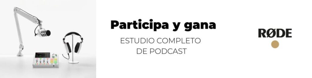 Participa y gana un estudio completo de podcast con RØDE en PodcastDays Madrid 2025 junto a VibroStudio y Zentralmedia