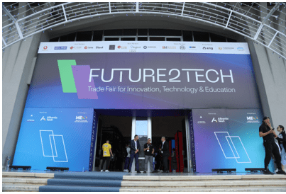 1 Audibax estuvo presente en Future2Tech (Octubre 2025), la feria de innovación y tecnología celebrada en Tirana, Albania, que reunió