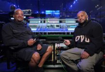 DiGiCo en la gira de Drake: la Quantum852 en manos de los ingenieros redefine el sonido en vivo Ingenieros de sonido junto a la consola DiGiCo Quantum852 en la gira de Drake, destacando el control del audio en vivo.