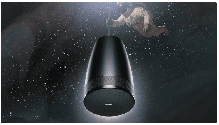 designmax-luna-altavoces-colgantes-bose-professional.jpg 1 Altavoces colgantes DesignMax Luna de Bose Professional instalados en techos abiertos