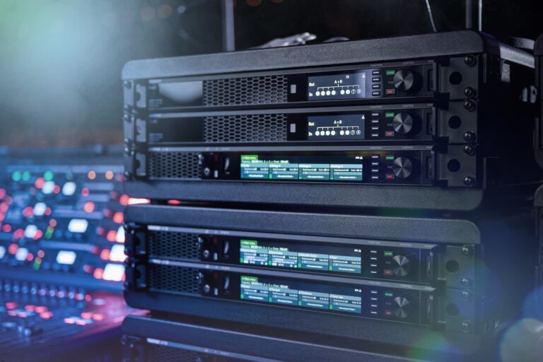 AD PSM de Shure en rack: sistema inalámbrico para monitorización in-ear en directo y touring