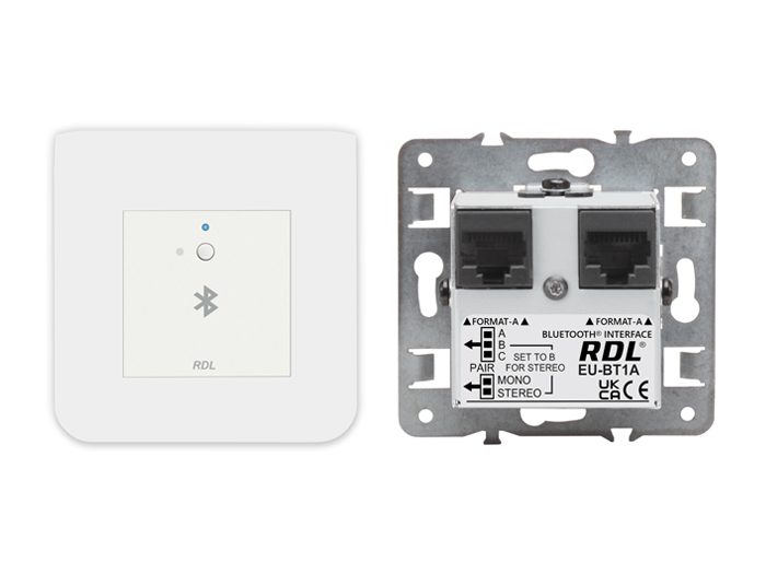 EU-BT1A Wall-Mounted Bluetooth® Audio Format-A Interface