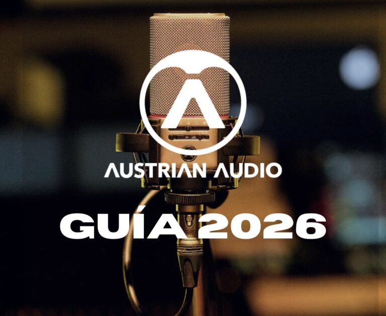 Micrófonos y auriculares Austrian Audio: guía 2026 con micrófono de estudio para grabación profesional y contenido digital