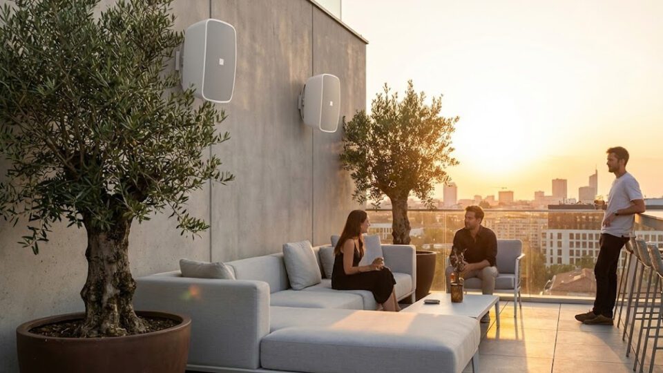 altavoces IP65 Audibax FIJI 6 y OVO G2