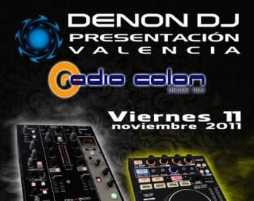 Demostración DENON DJ en Radio Colón (Valencia)