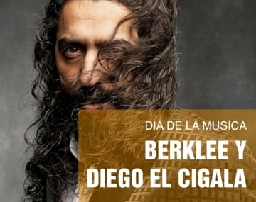 Concierto celebración Día de la Música de Berklee con la actuación de Diego “El Cigala”.