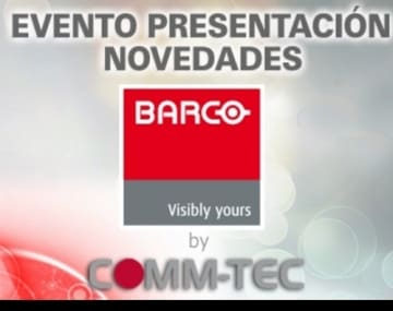 Evento presentación de novedades BARCO en Madrid