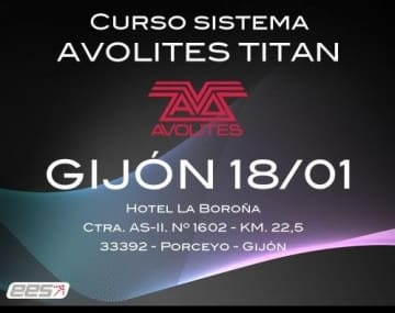 Curso de manejo del sistema Avolites Titan en Gijón