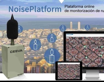 CESVA presenta “NoisePlatform”, una plataforma online de monitorización de ruido