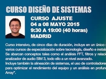 CURSO DISEÑO DE SISTEMAS   MADRID