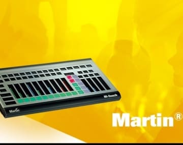 Martin Professional lanza el nuevo sistema de control de iluminación M Touch 