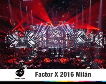 Cabezas móviles DTS Lighting iluminan el Factor X 2016 