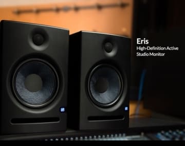 Nuevos monitores Eris E5 y Eris E8 de PreSonus ya disponibles