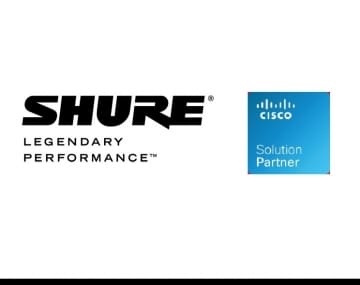 Shure se une al Cisco Solution Partner Program
 