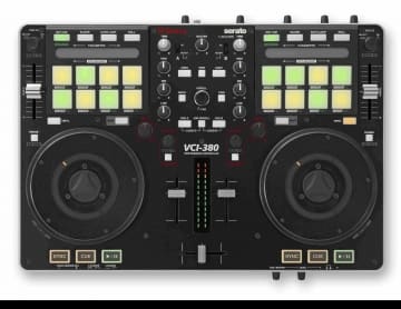 Vestax Corporation acaba de anunciar que Serato DJ ya tiene soporte para el VCI 380, su controlador para DJ de 2 canales poderoso y creativo con mezclador DJ incorporado.
