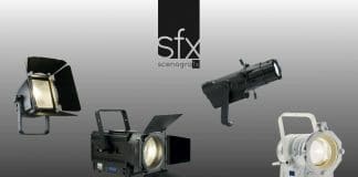 Proyectores LED COB para teatro, y escenarios ScenograFX nueva serie