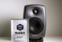 Genelec 8320A recibe el Premio de Plata 2016 de la revista MusicTech Magazine. monitor de estudio compacto Genelec 8010A recibe el Premio de Plata