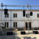 Sistemas line array AXIOM presentación en Mallorca