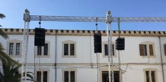 Sistemas line array AXIOM presentación en Mallorca