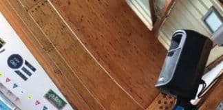 Altavoces pasivos FBT instalados en el Club Natació Calella
