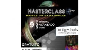 Masterclass de consolas iluminación EOS de ETC con Stonex y Ziggy Jacobs