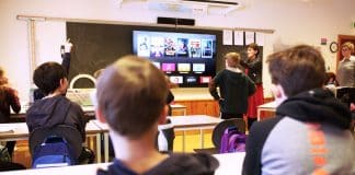 Monitores interactivos Bravia