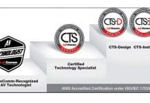 Curso CTS ® Preparación en We School creación, operación y mantenimiento de soluciones AV