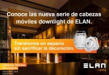 Cabezas móviles ELAN transforma la iluminación de un espacio sin sacrificar la decoración. Cabezas móviles ELAN transforma la iluminación de un espacio