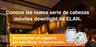 Cabezas móviles ELAN transforma la iluminación de un espacio
