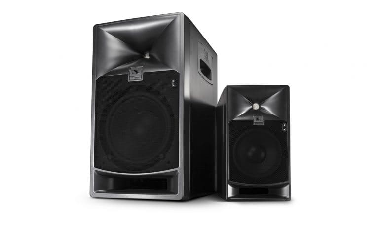 monitores de estudio autoamplificados de JBL Nueva serie 7