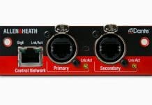 Allen & Heath amplía sus opciones de red con el soporte para AES67 sistemas de audio en red M-Dante Allen & Heath amplía sus opciones
