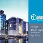 soluciones de tecnología para eventos Adam Hall Group en la feria Plasa