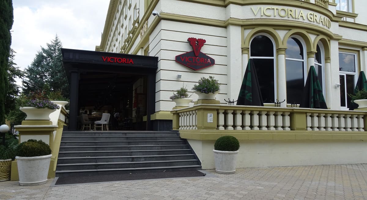 Ecler en el Restaurante Victoria de Bulgaria