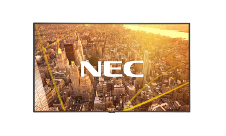 NEC, integración y simplicidad con las nuevas pantallas de la Serie C para uso comercial