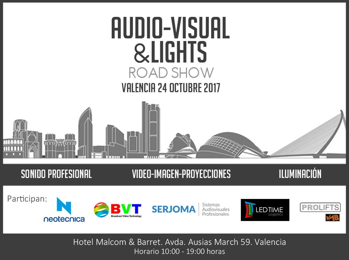 Jornadas AKG, MediaMatrix o Fohhn, Audio-Visual RoadShow