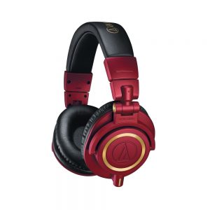 La nueva edición limitada de los auriculares M50x se viste de rojo