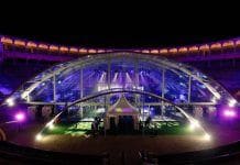 El foco par led Lumipar18QPRO de EQC ilumina la Plaza de Toros de las Ventas Foco par led Lumipar18QPRO de EQC ilumina Plaza de Toros Las Ventas