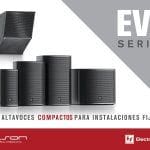 Nueva línea de Altavoces profesionales Electro Voice EVC Series