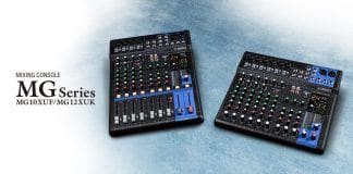 Mezcladores Yamaha - Serie MG