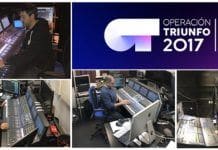 Avid en Operación Triunfo consolas Avid S6L, equipamiento de controles en Operación Triunfo