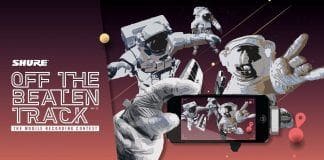concurso de grabación musical con móvil de Shure OFF THE BEATEN