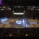 Proyección audiovisual - mapping sobre hielo con tecnologia Christie