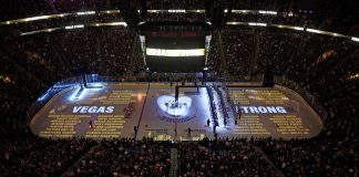 Proyección audiovisual - mapping sobre hielo con tecnologia Christie