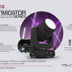 Nueva cabeza móvil intimidator Beam 355 de CHAUVETDJ.