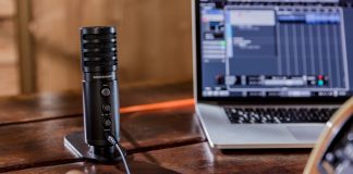 Micrófono de estudio USB de Beyerdinamic para grabación y podcasting