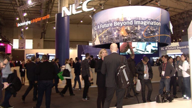 Eikonos, empresa de servicios audiovisuales, en el MWC con NEC