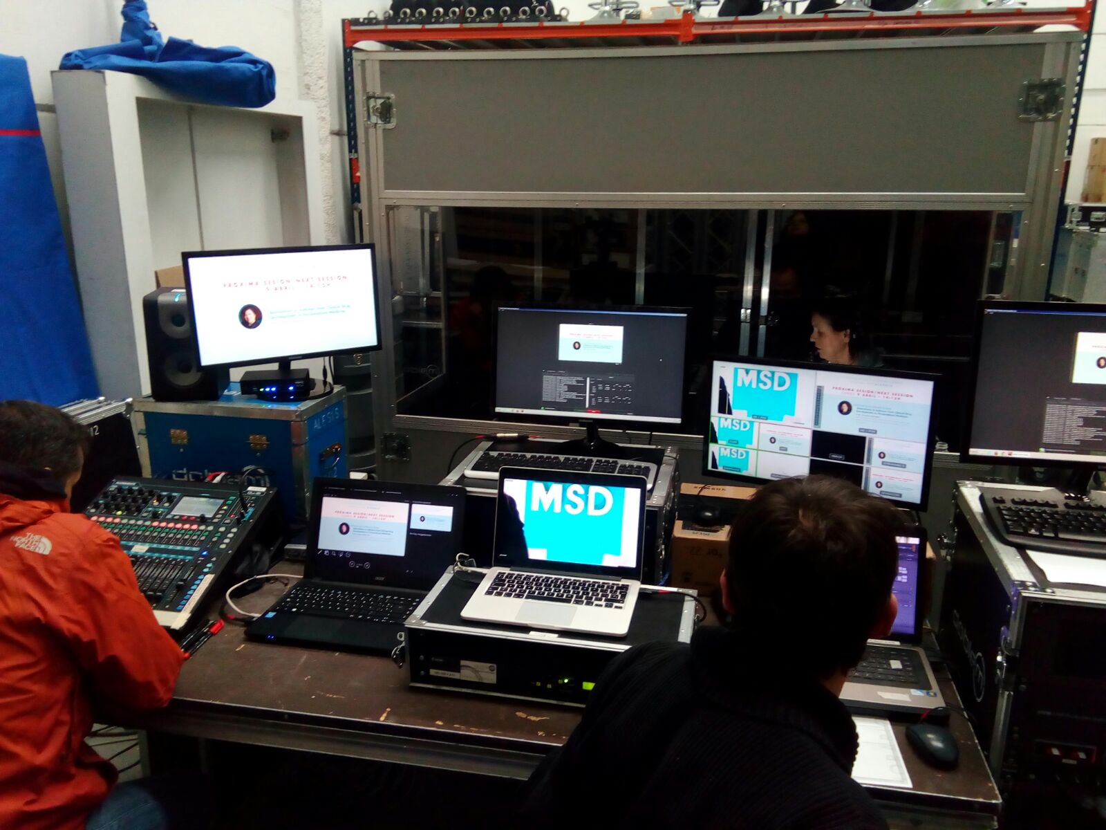 Organización del evento virtual para MSD a cargo de Doble M Audiovisuales
