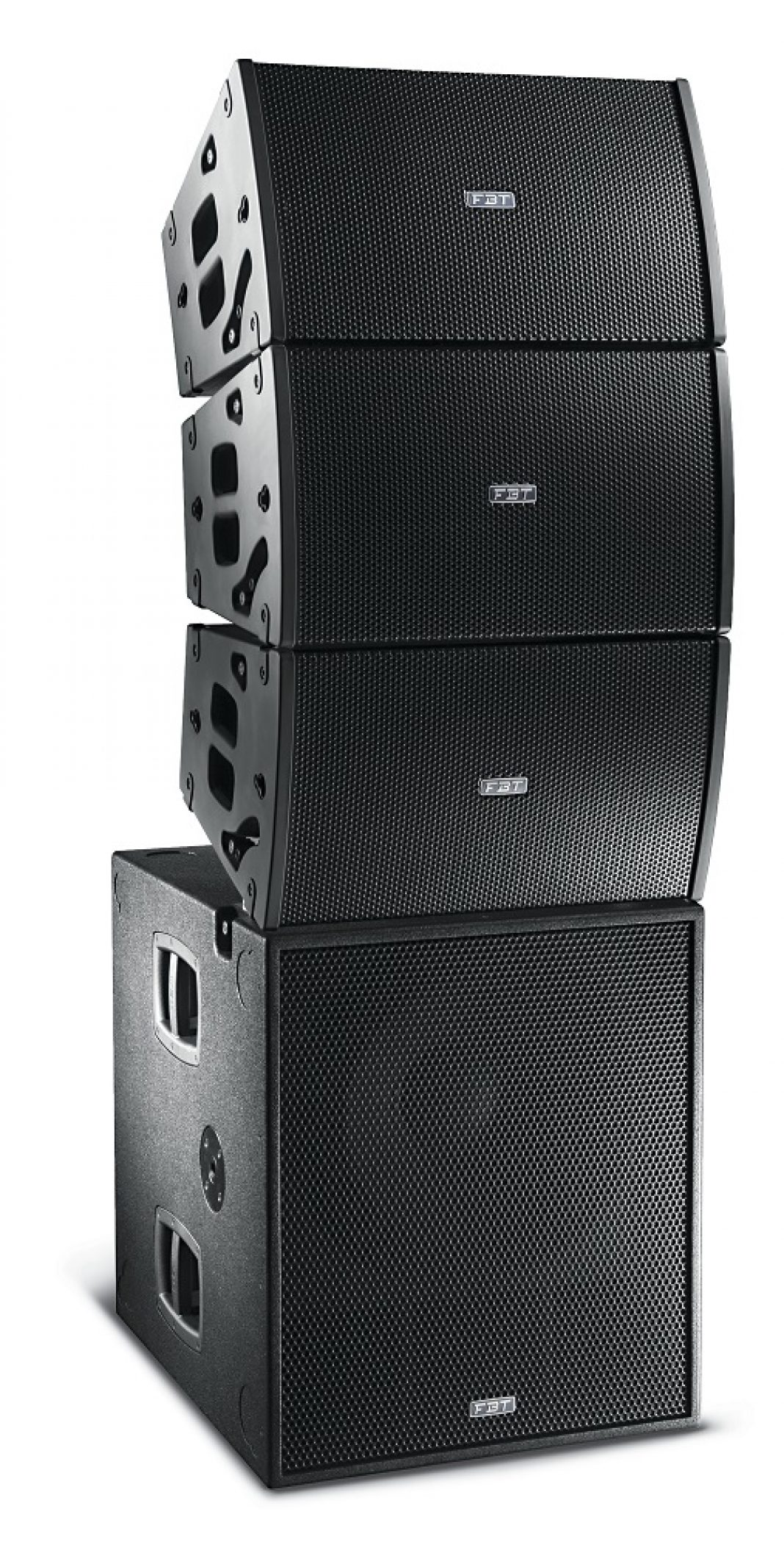 FBT un nuevo equipo de sonido profesional line array vertical/horizontal