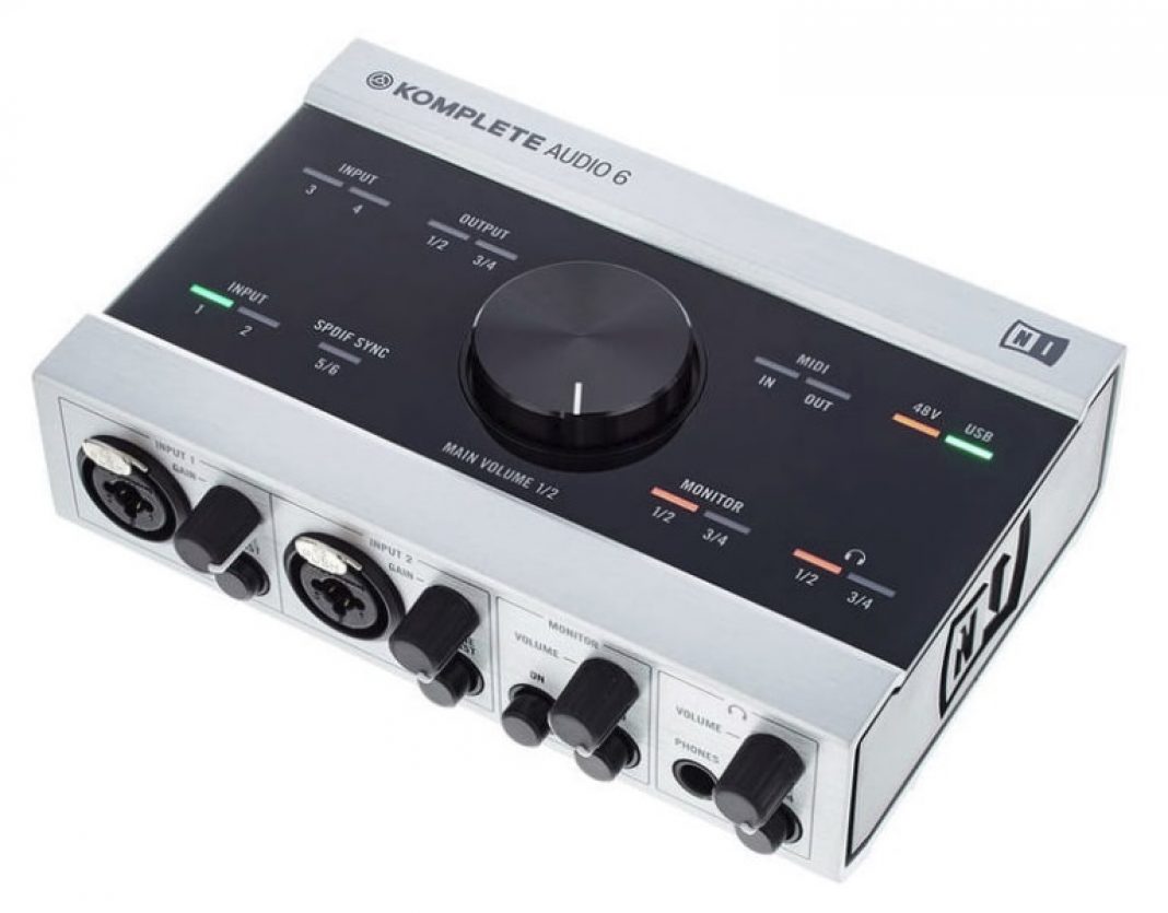 interface de audio para elección de análisis acústico música y grabación