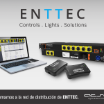 Acson nuevo distribudor de la marca de iluminación espectacular ENTTEC